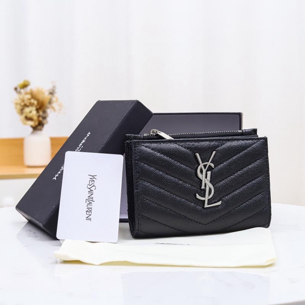 イヴサンローラン財布背面デザイン